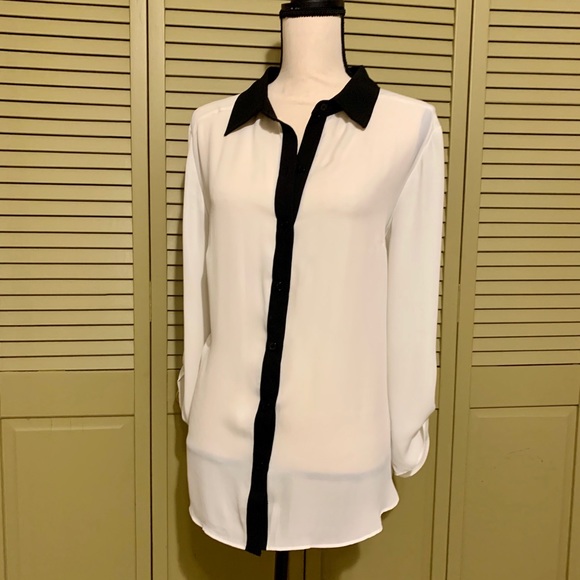 NWOT Chiffon Blouse - Picture 7 of 8